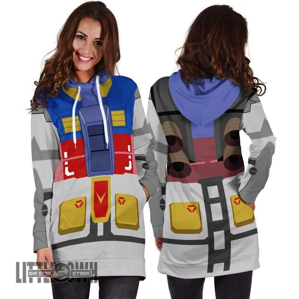 Alternative view of 00 Raiser Mobile Suit Gundam Custom Women Hoodie Dress Cosplay Costume