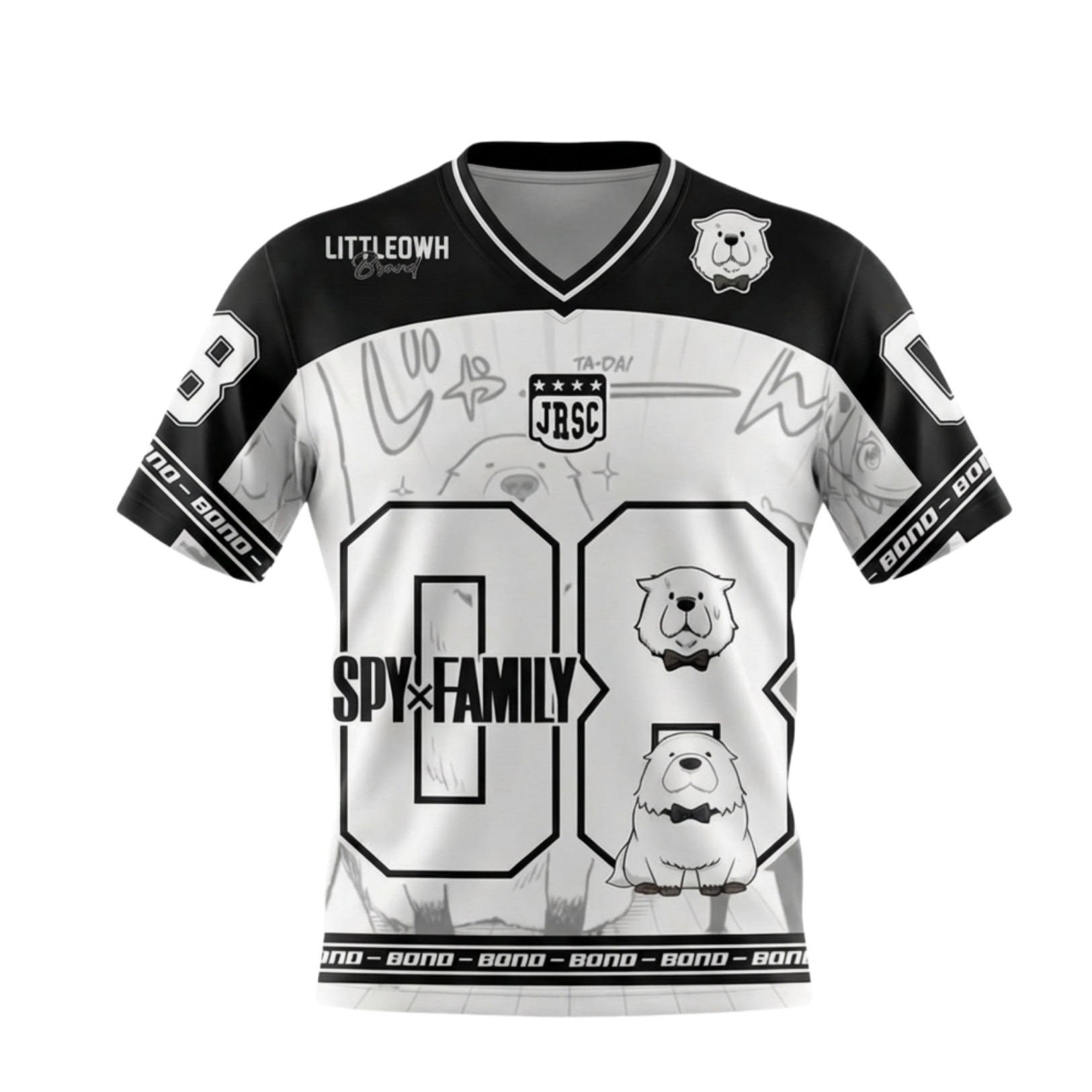 08 Bond SxF Custom Football Jersey