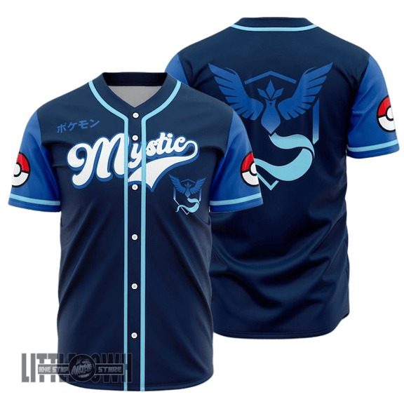 Pokemon Mystie Baseball Jersey