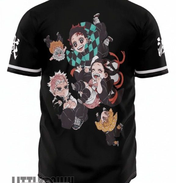 Demon Corps Baseball Jersey Custom KnY Halloween Edition Costumes Cosplay 5 0x576@1758806423067