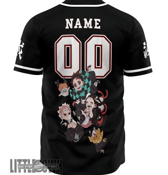 Demon Corps Baseball Jersey Custom KnY Halloween Edition Costumes Cosplay 4 0x576@1758806709127
