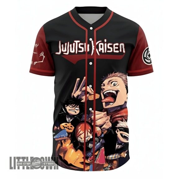 JJK Baseball Jersey Custom Halloween Edition Costumes Cosplay