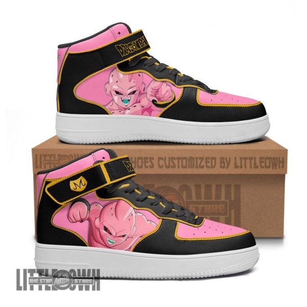 Majin Buu AF1 High Sneakers Custom Dragon Ball Anime Shoes