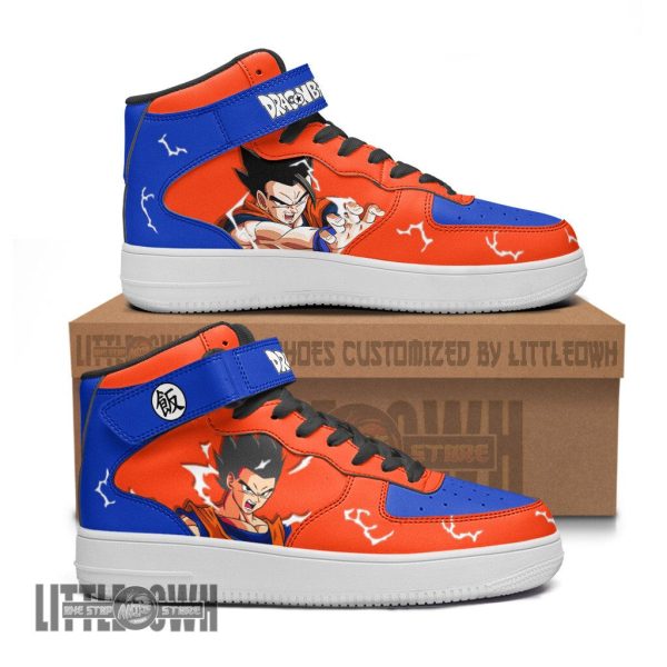 Gohan Mystic AF1 High Sneakers Custom Dragon Ball Anime Shoes