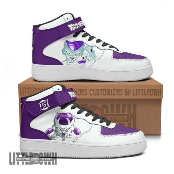 Frieza AF1 High Sneakers Custom Dragon Ball Anime Shoes