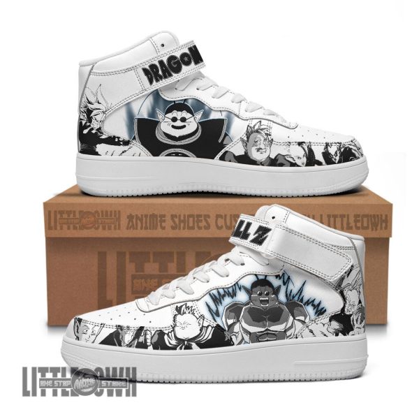 King Kai AF1 High Sneakers Custom Dragon Ball Anime Shoes Manga Style