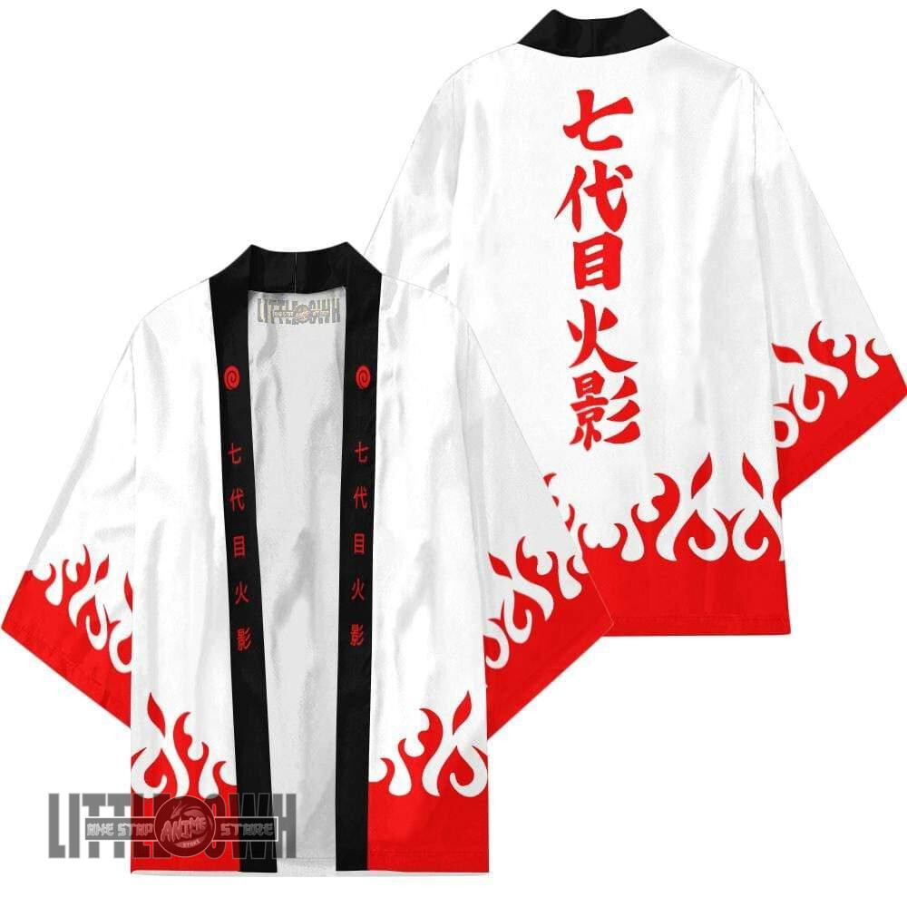 7th Hokage Uzumaki Cloak Anime Coat Merch Cosplay Costume Cape