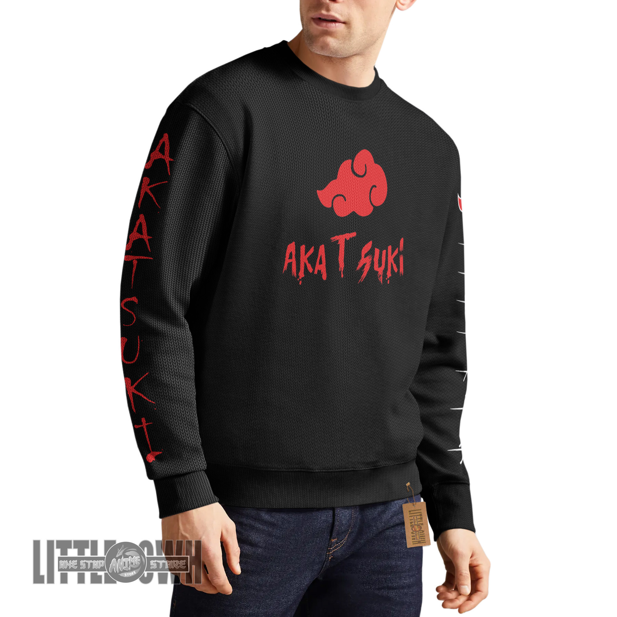 Akatsuki Hidden Villages Custom Ugly Sweater Naruto Anime Christmas Gift