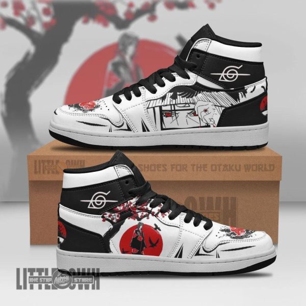 Akatsuki Itachi Shoes Custom Anime Ninja Under The Sun Boot Sneakers