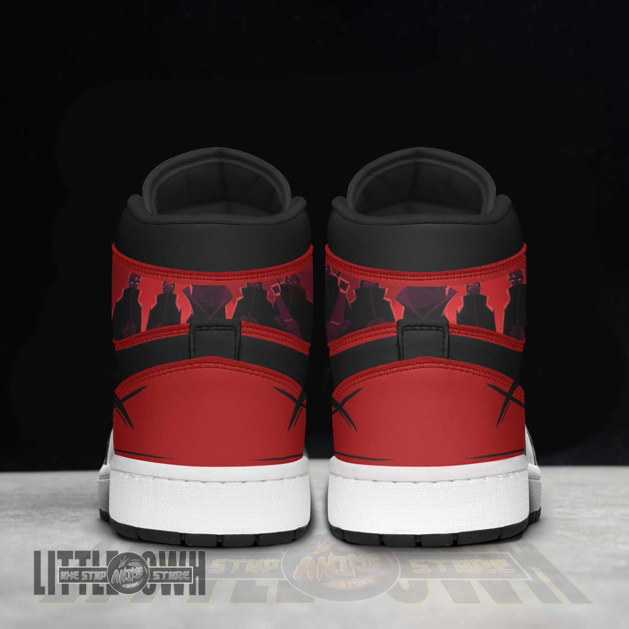 Akatsuki Orochimaru Personalized Shoes Naruto Anime Boot Sneakers 4 Akatsuki Orochimaru Personalized Shoes Naruto Anime Boot Sneakers - Image 4