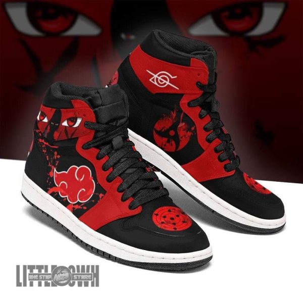 Alternative view of Akatsuki Shoes Sharingan NRT Anime Boot Sneakers