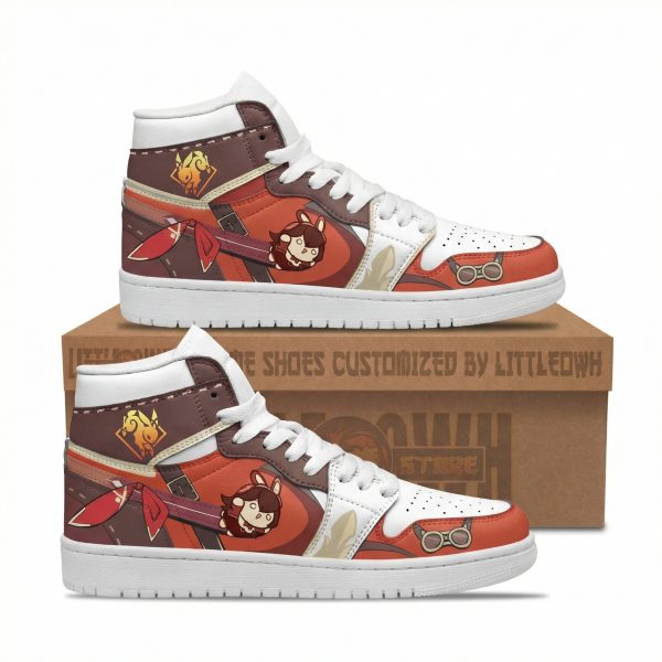 Amber Genshin Impact Anime Boot JD1s Sneakers
