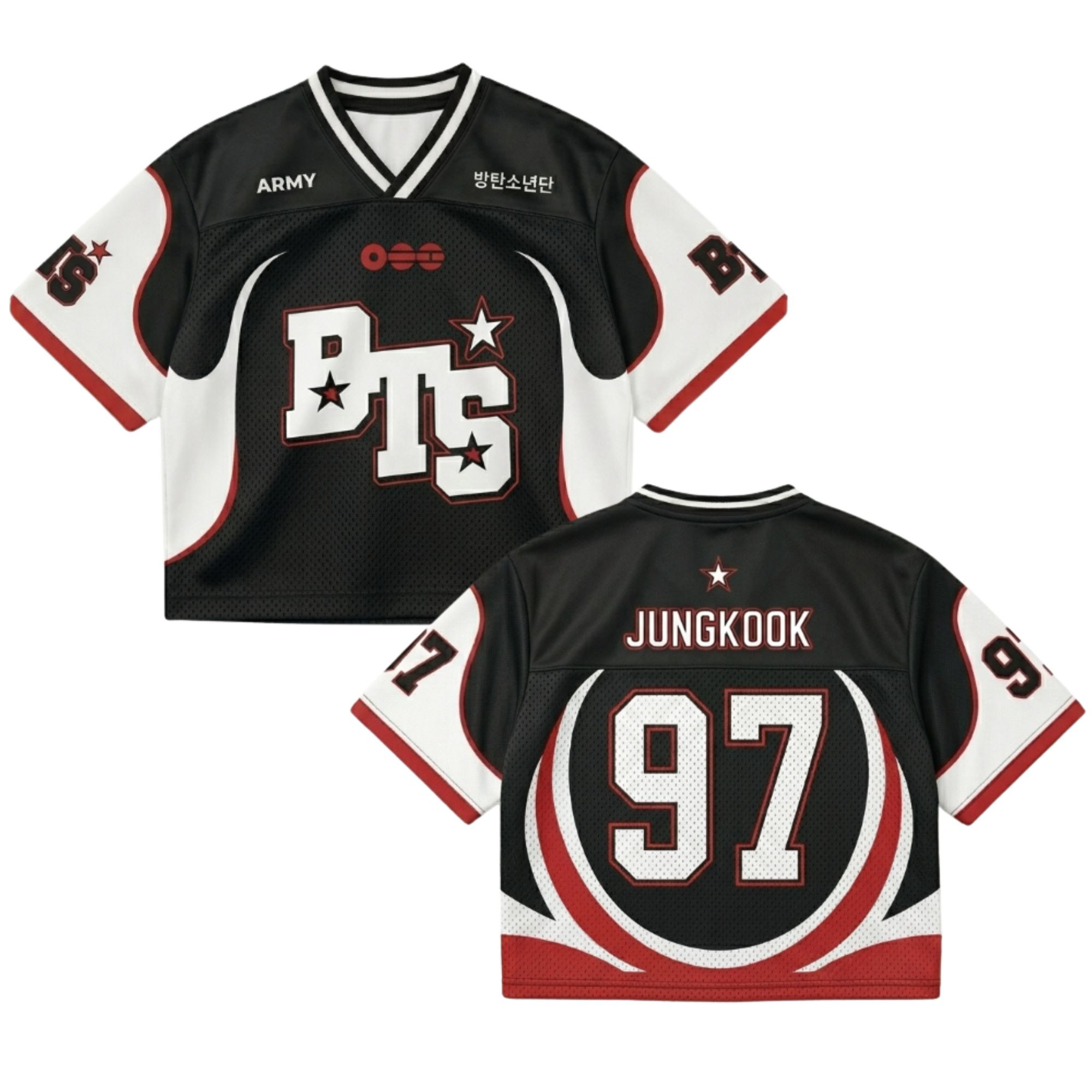 ARIRANG BTS Bangtan World Tour Comeback Croptop Jersey Gift For Army