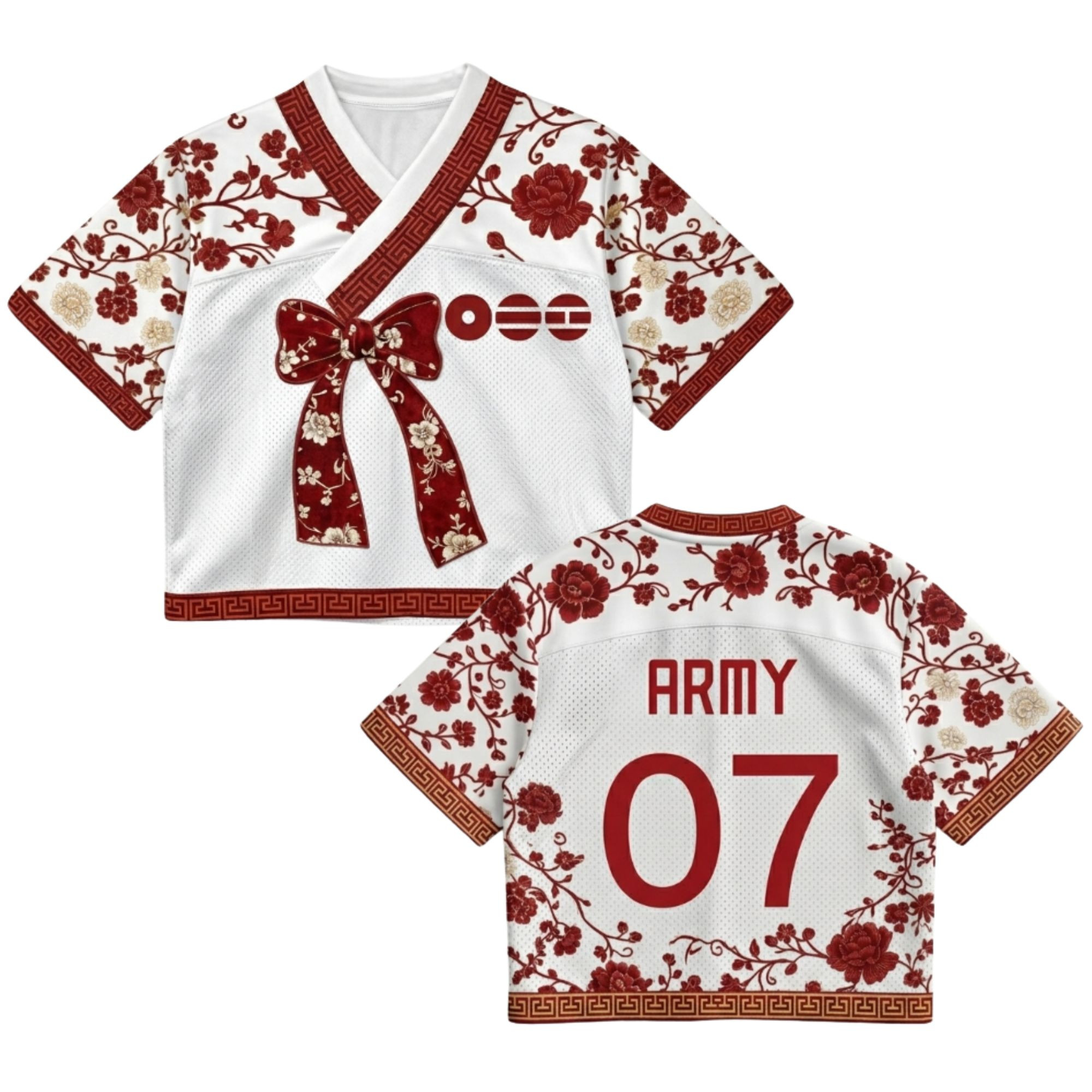 ARIRANG BTS Comeback Hanbok Style Mesh Jersey Gift For Army