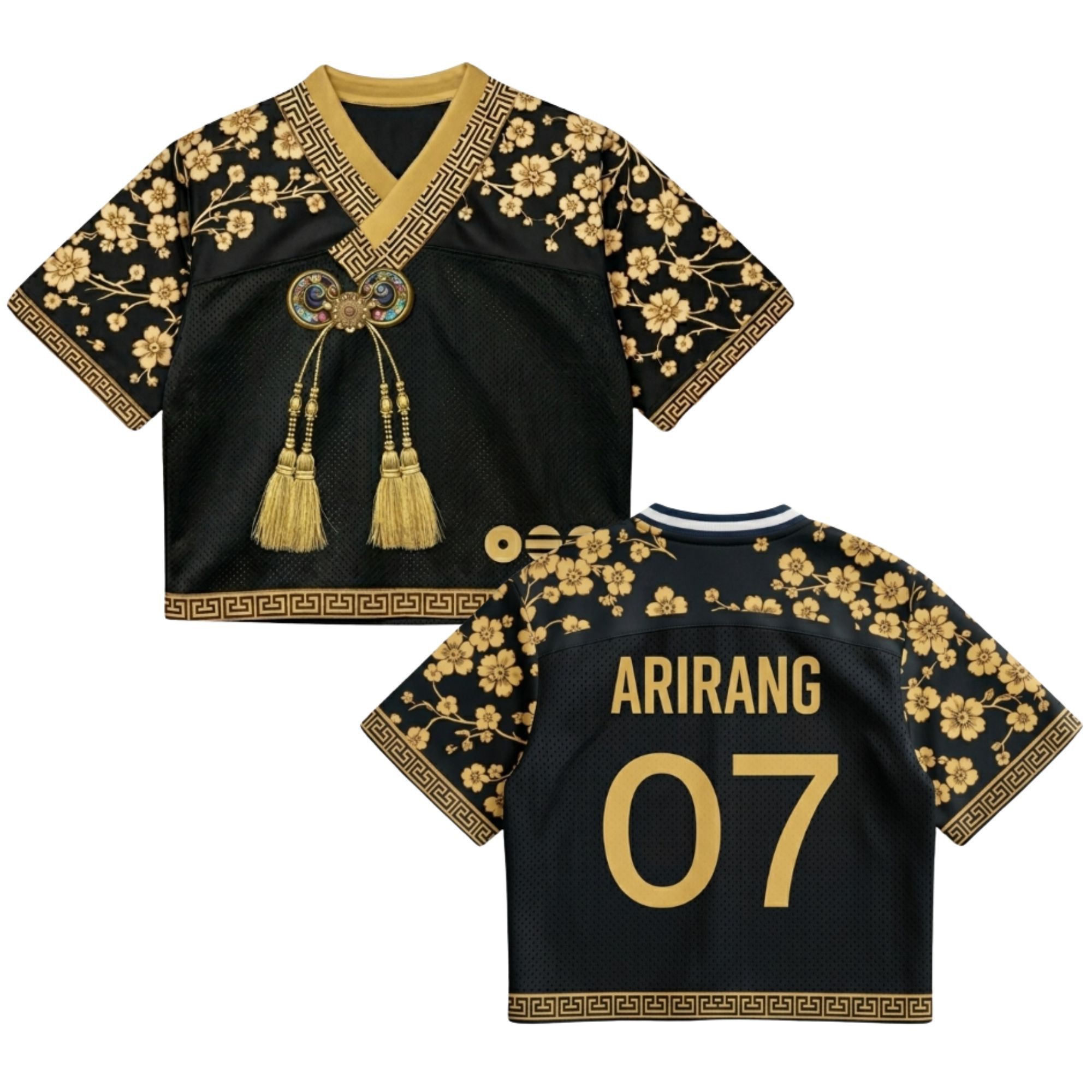 ARIRANG BTS Hanbok Style Mesh Jersey Gift For Army