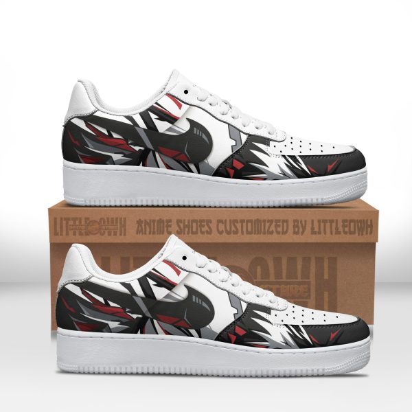 Arlecchino Genshin Impact Anime Custom AF1 Sneakers