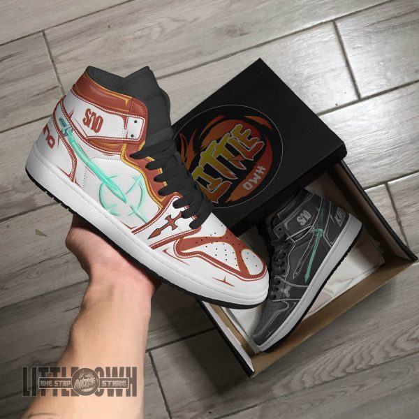 asuna x kirito shoes custom sword art online anime boot sneakers seqif