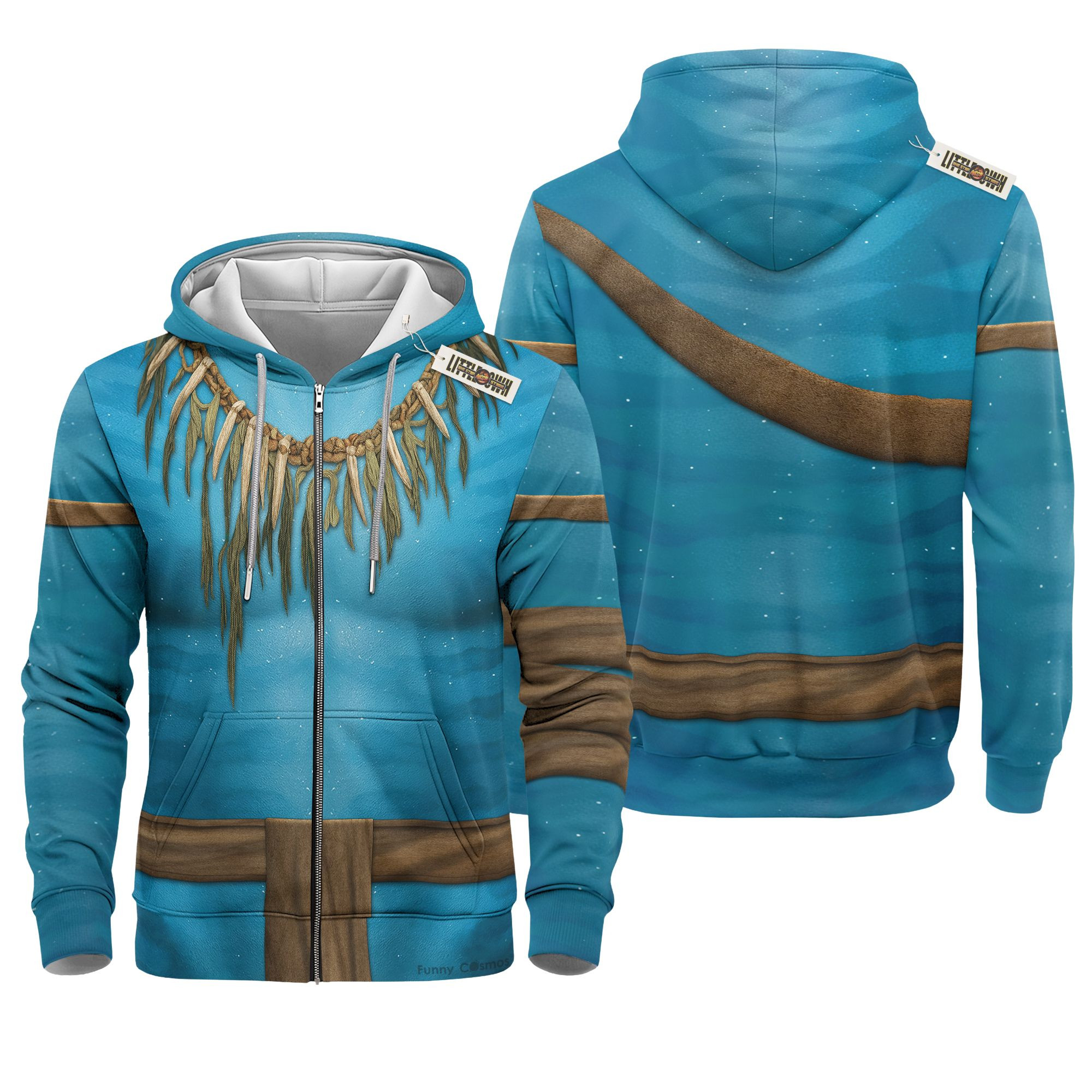Avatar Character Hoodie And Jogger Set Movie Cosplay