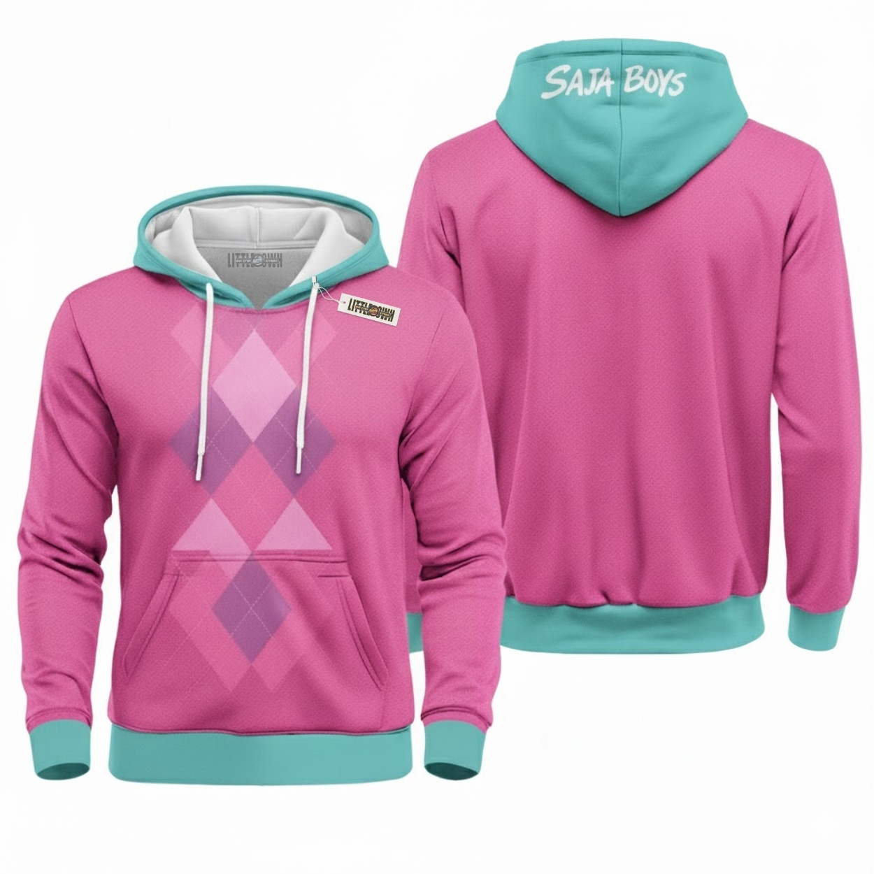 Baby Saja Costume Hoodie Jogger Set Anime Clothes
