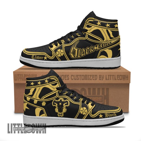 BC Black Bull Symbols Shoes Custom Anime Boot Sneakers