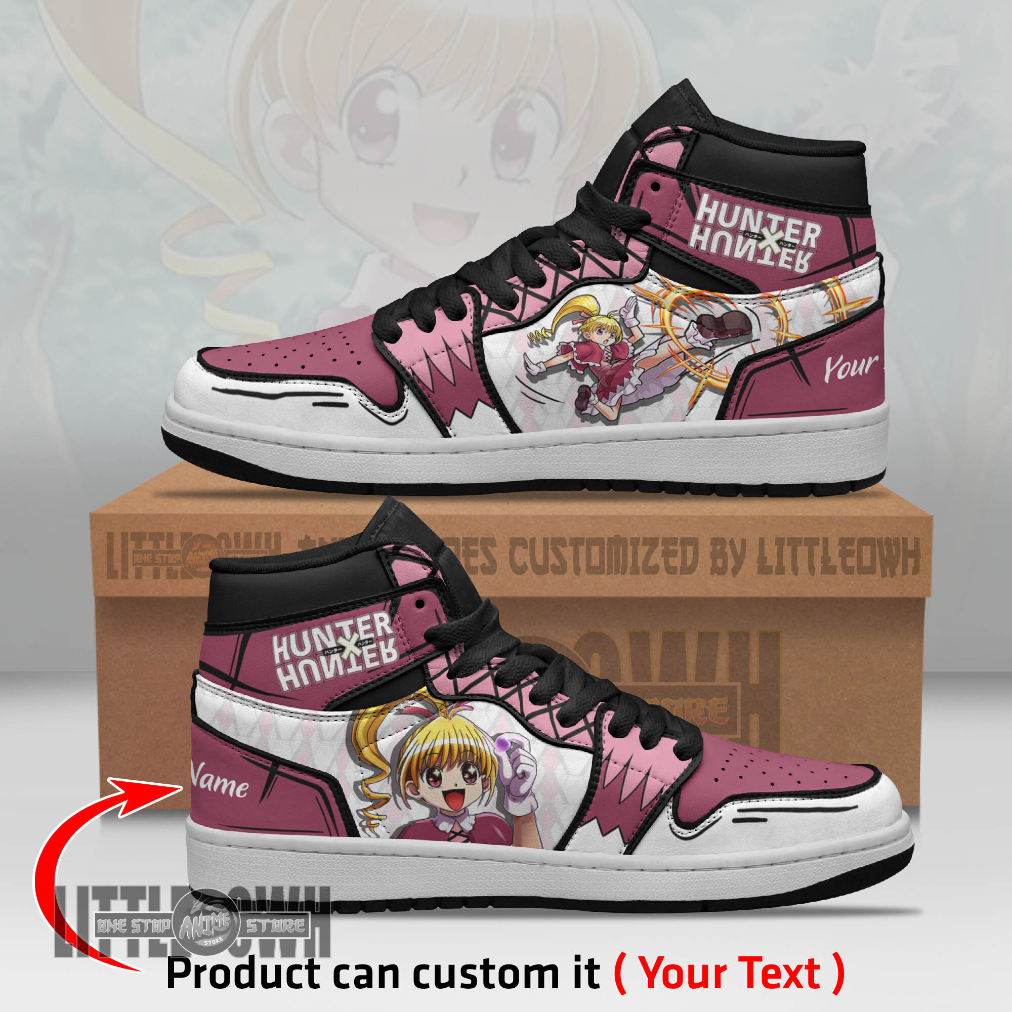 Biscuit Krueger Personalized Shoes Hunter x Hunter Anime Boot Sneakers