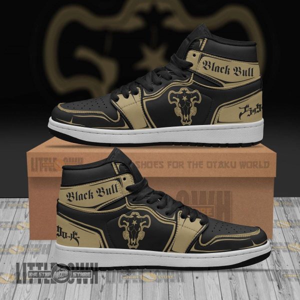 Black Bull Boot Sneakers Custom BC Anime Shoes