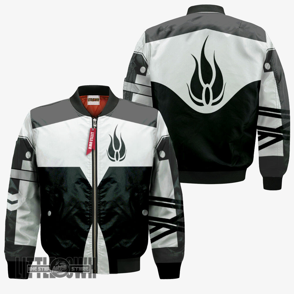 Blake Belladonna Bomber Jacket Custom RWBY Cosplay Costumes 2 Blake Belladonna Bomber Jacket Custom RWBY Cosplay Costumes - Image 2