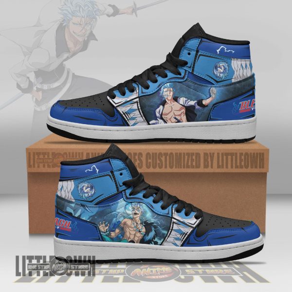 Bleach Shoes Grimmjow Jaegerjaquez Custom Anime Boot Sneakers