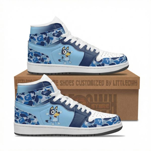 Bluey Custom Shoes Gift For Fan JD1s Sneakers