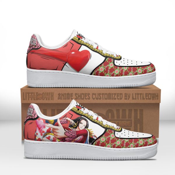Boa Hancock Anime Sneakers Custom One Piece Anime Shoes
