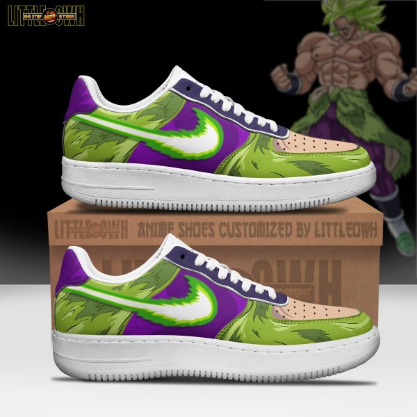 Broly Anime Sneakers - Custom DGB AF1 Shoes