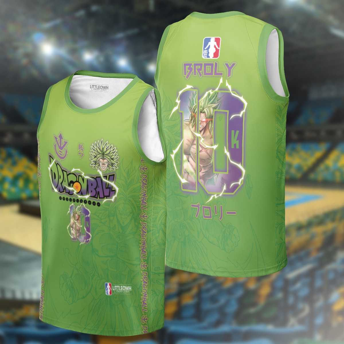 Broly Basketball Basketball Jersey - DGB Streetwear Collection