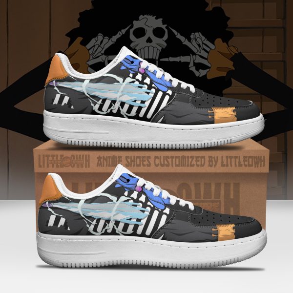 Brook Anime Sneakers - Custom OP AF1 Shoes