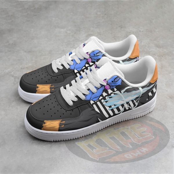 Alternative view of Brook Anime Sneakers - Custom OP AF1 Shoes
