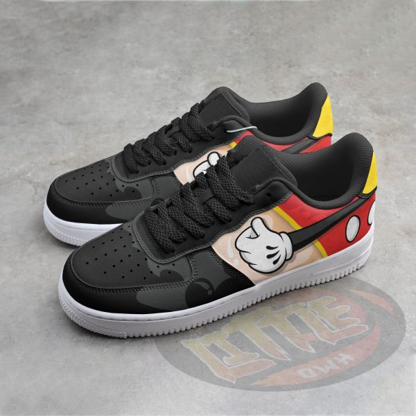 cartoon mouse style custom af1 sneakers mu7f4