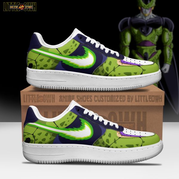 Cell Anime Sneakers - Custom DGB AF1 Shoes