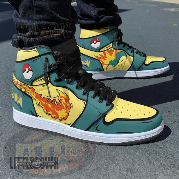 Cyndaquil Pokemon Custom Anime Boot Sneakers 7 cyndaquil shoes custom pkm anime boot sneakers kqnso
