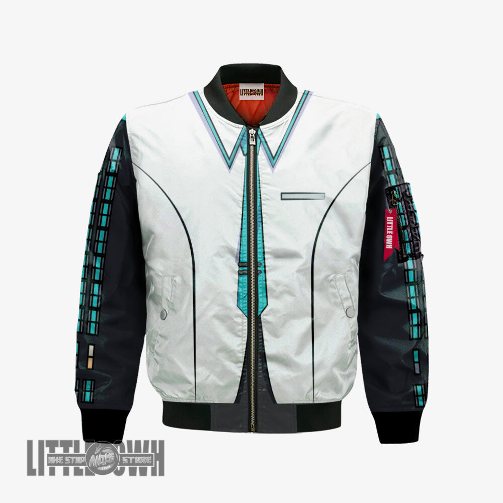 Darling In The Franxx Bomber Jacket Custom Code 390 Miku Cosplay Costumes