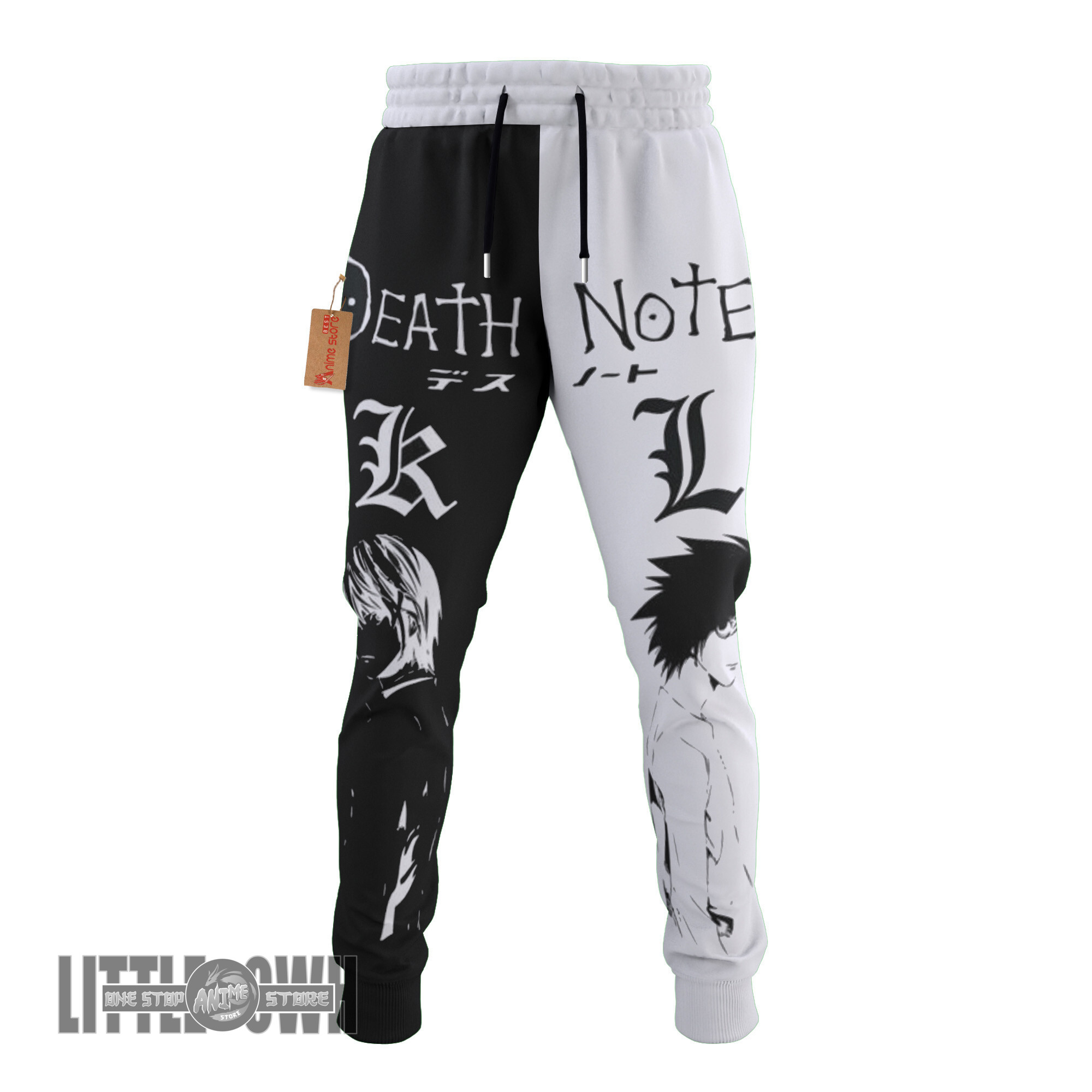 Death Note Joggers Custom L Lawliet Anime Sweatpants