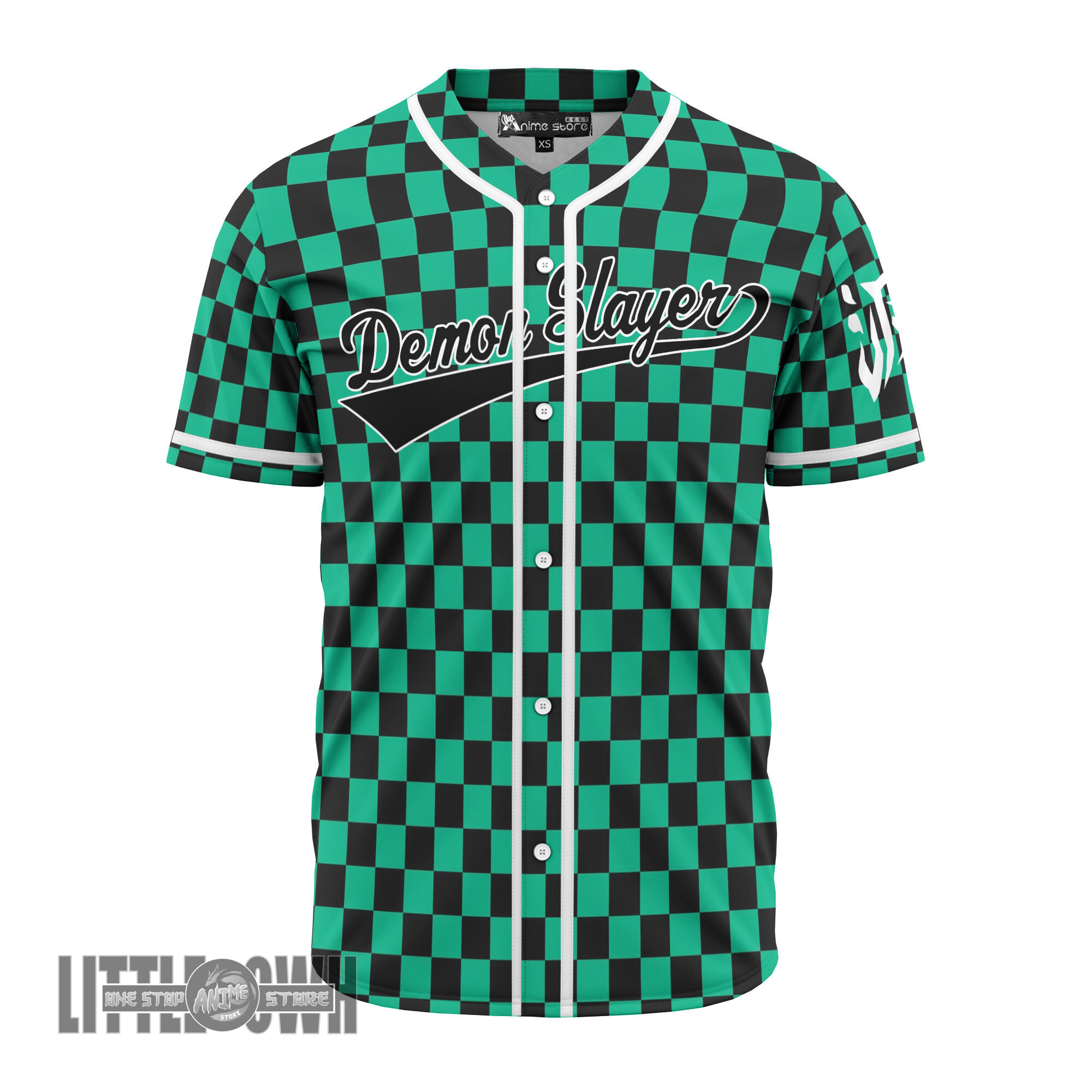 Demon Slayer Baseball Jersey Custom Tanjiro Costumes Cosplay