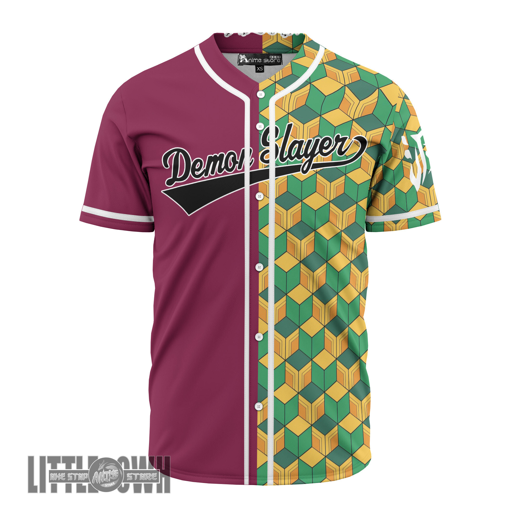 Demon Slayer Baseball Jersey Custom Tomioka Giyuu Costumes Cosplay