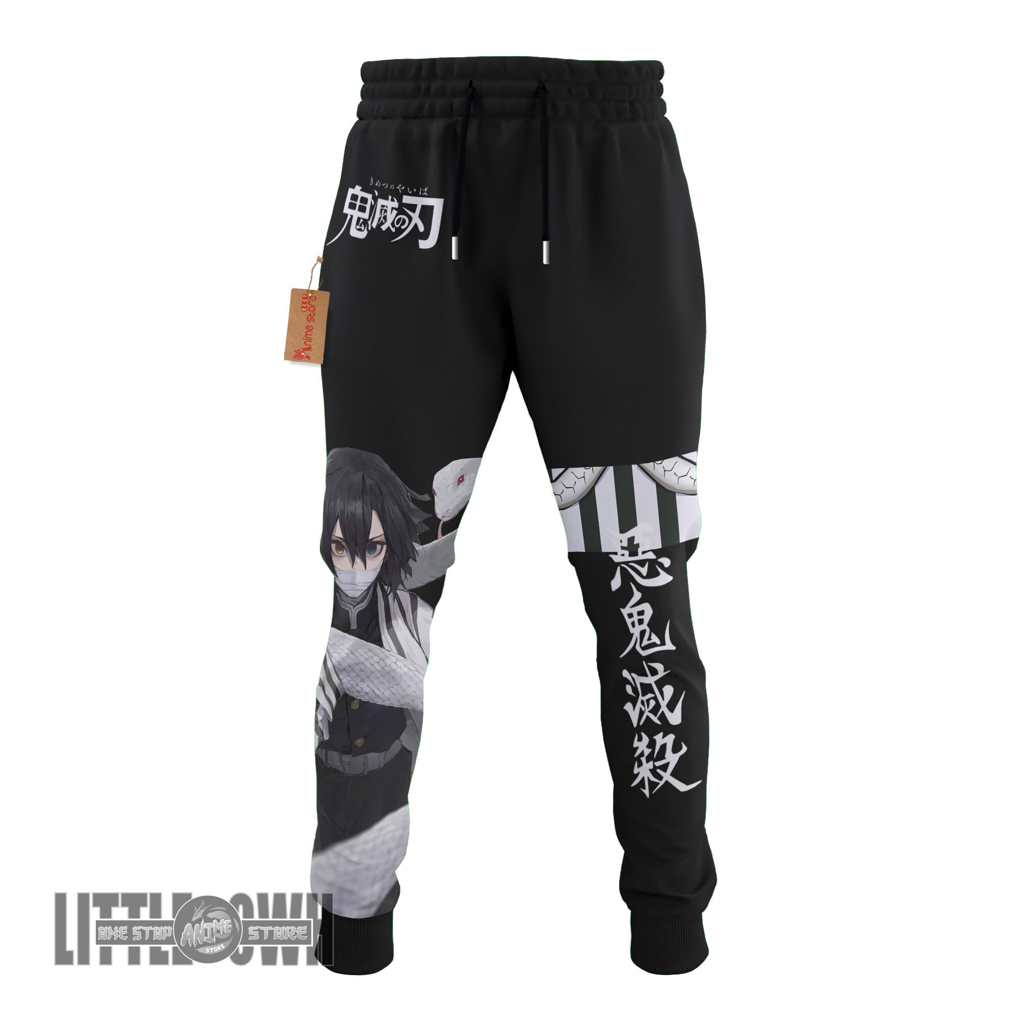 Demon Slayer Joggers Custom Iguro Obanai Anime Sweatpants