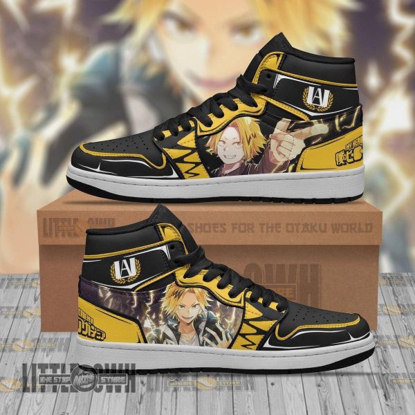 Denki Kaminari Boot Sneakers Custom MHA Anime Shoes