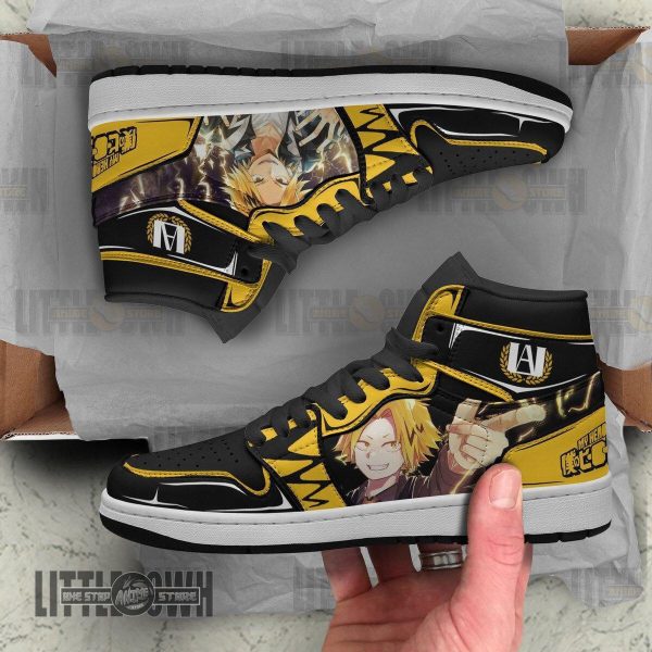Alternative view of Denki Kaminari Boot Sneakers Custom MHA Anime Shoes