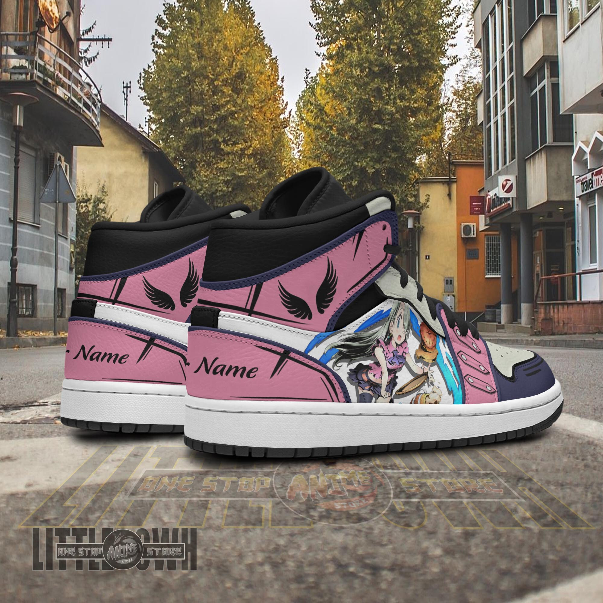 Elizabeth Liones Persionalized Shoes The Seven Deadly Sins Anime Boot Sneakers 3 Elizabeth Liones Persionalized Shoes The Seven Deadly Sins Anime Boot Sneakers - Image 3