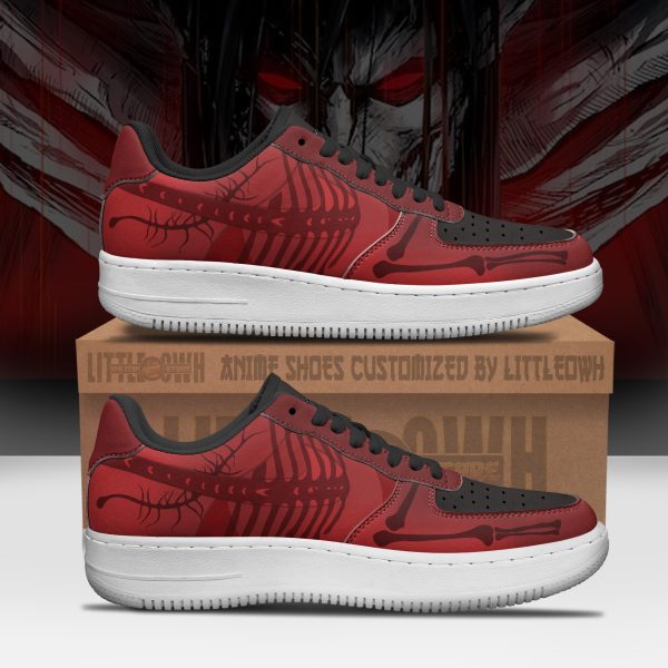 Eren Founding Anime Sneakers - Custom AoT AF1 Shoes