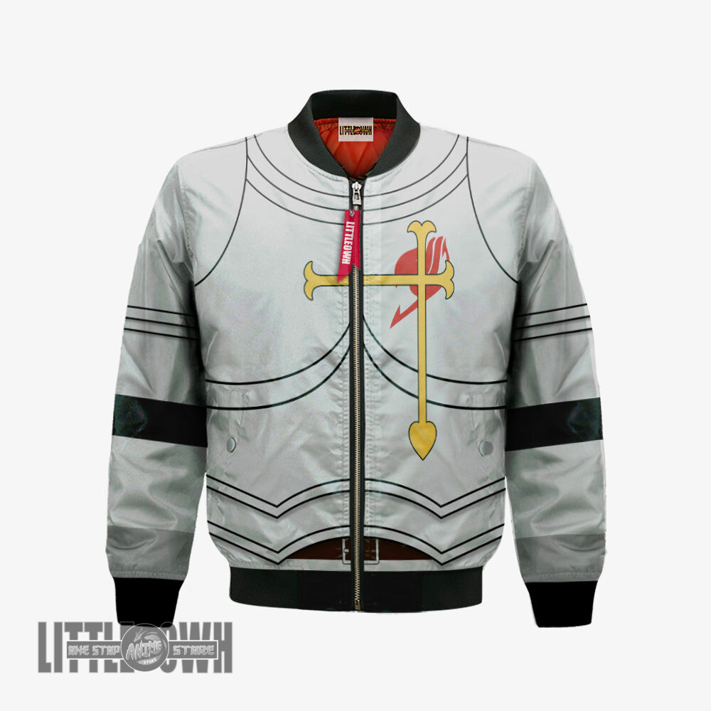 Erza Scarlet Bomber Jacket Custom Fairy Tail Cosplay Costumes