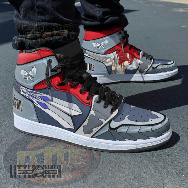 Erza Scarlet Shoes Custom FT Anime Boot Sneakers 7 erza scarlet shoes custom ft anime boot sneakers 20sjb