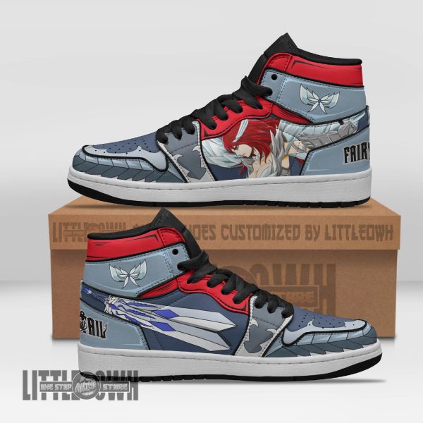 Erza Scarlet Shoes Custom FT Anime Boot Sneakers
