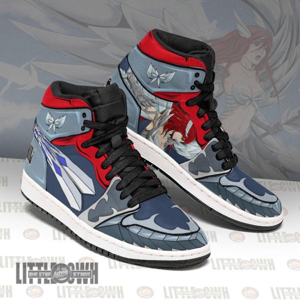 Alternative view of Erza Scarlet Shoes Custom FT Anime Boot Sneakers